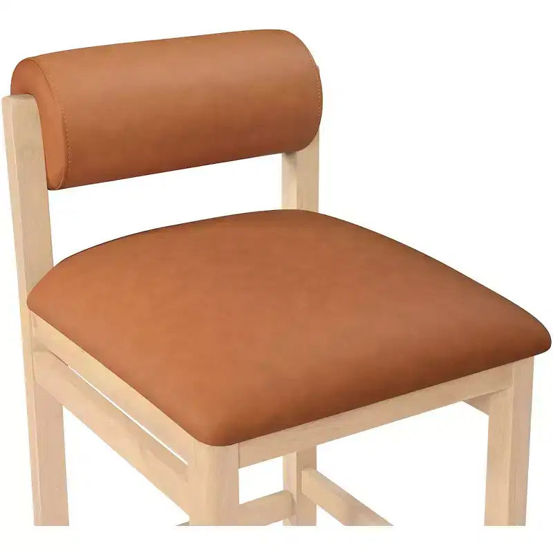 Tabouret de comptoir rembourré en similicuir Meridian Furniture, Roundhill