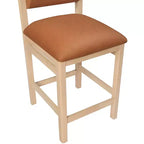 Tabouret de comptoir rembourré en similicuir Meridian Furniture, Roundhill