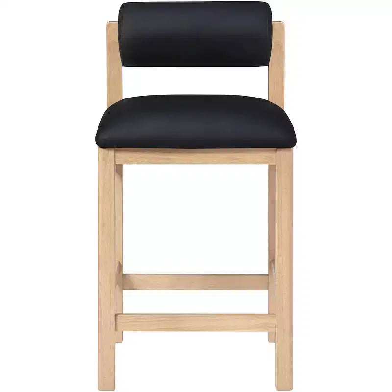 Tabouret de comptoir rembourré en similicuir Meridian Furniture, Roundhill