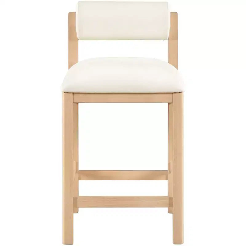 Tabouret de comptoir rembourré en similicuir Meridian Furniture, Roundhill