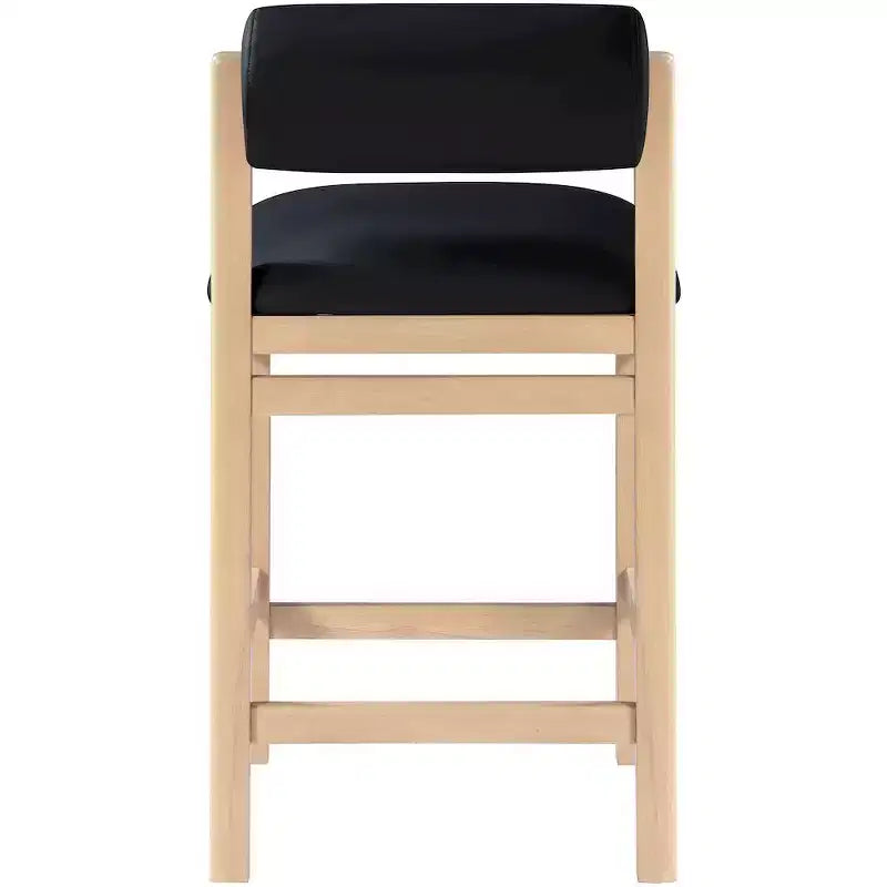 Tabouret de comptoir rembourré en similicuir Meridian Furniture, Roundhill