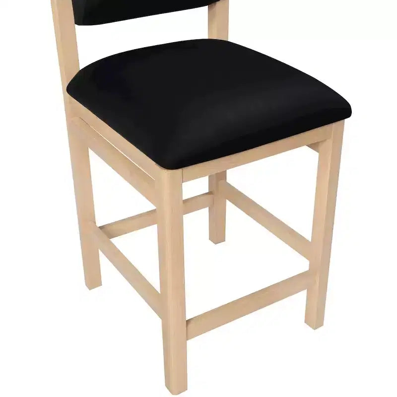 Tabouret de comptoir rembourré en similicuir Meridian Furniture, Roundhill