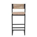 Okak Lot de 2 tabourets de bar à hauteur de comptoir 26/28 po, chaises de bar pivotantes à 180° avec dossiers et pieds en métal pour îlot de cuisine, café, vert