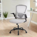 Office Chair  Ergonomic Desk Chair, Adjustable Lumbar Support, Flip-Up Armrests, Mesh Computer Desk Chair, Swivel Rolling Executive Gaming Chair