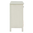 Tavolo consolle da ingresso Whisen Vintage, tavolino da divano con struttura in legno stabile, design portante e spazio pratico