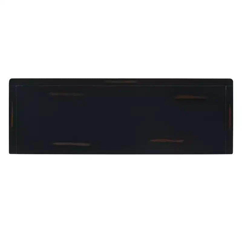 Tavolo consolle da ingresso Whisen Vintage, tavolino da divano con struttura in legno stabile, design portante e spazio pratico