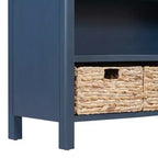 Tavolo consolle da ingresso Whisen Vintage, tavolino da divano con struttura in legno stabile, design portante e spazio pratico
