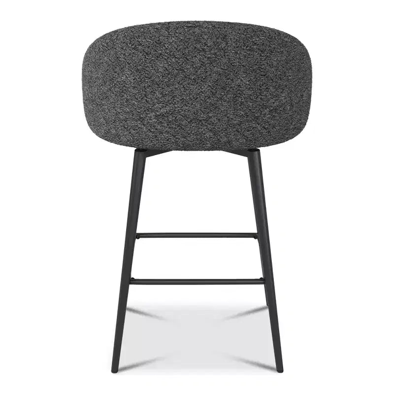 Dyonery 27.9 Tabourets de Bar Pivotants Hauteur Comptoir avec Dossier, Tabourets de Cuisine Modernes Style Ferme Capitonné