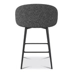 Dyonery 27.9 Tabourets de Bar Pivotants Hauteur Comptoir avec Dossier, Tabourets de Cuisine Modernes Style Ferme Capitonné