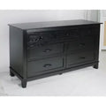 7 Dresser for Bedroom, 54 in Wide Drawer Dresser with Storage Freestanding, Wooden Closet Storage Chest
