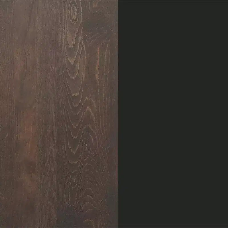 Flash Furniture Bennett Piano Tavolo Commerciale Rotondo in Legno Massello per Interni con Base a X in Ghisa Resistente alla Ruggine Altezza Bar 22 x 22