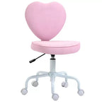 Heart Love Shaped Back Design Office Chair with Adjustable Height