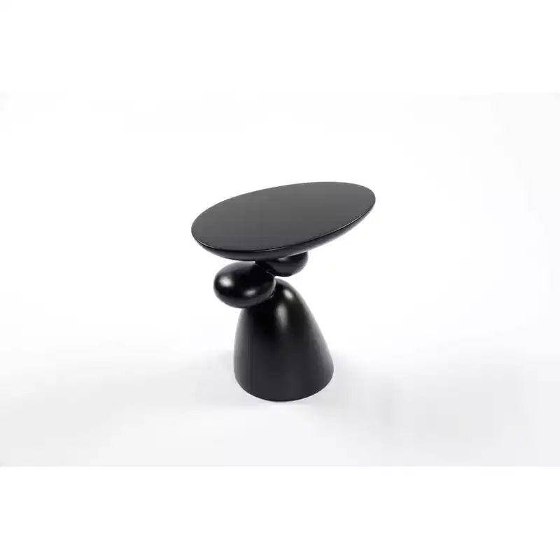 Tavolino Lucky Stone in fibra di vetro, minimalista, angolare, per caffè, decorativo, per soggiorno, camera da letto, camera degli ospiti