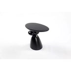 Tavolino Lucky Stone in fibra di vetro, minimalista, angolare, per caffè, decorativo, per soggiorno, camera da letto, camera degli ospiti