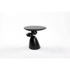 Tavolino Lucky Stone in fibra di vetro, minimalista, angolare, per caffè, decorativo, per soggiorno, camera da letto, camera degli ospiti