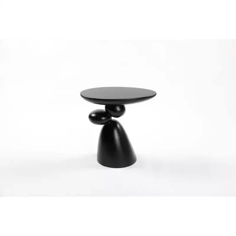 Tavolino Lucky Stone in fibra di vetro, minimalista, angolare, per caffè, decorativo, per soggiorno, camera da letto, camera degli ospiti