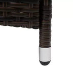 2 chaises longues inclinables, chaises d'extérieur roulantes avec coussin, oreiller, appuie-tête, accoudoirs et roulettes