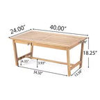 Set conversazione da esterno MAYEERTY 4 pezzi in legno di acacia, cuscini grigi resistenti all'acqua