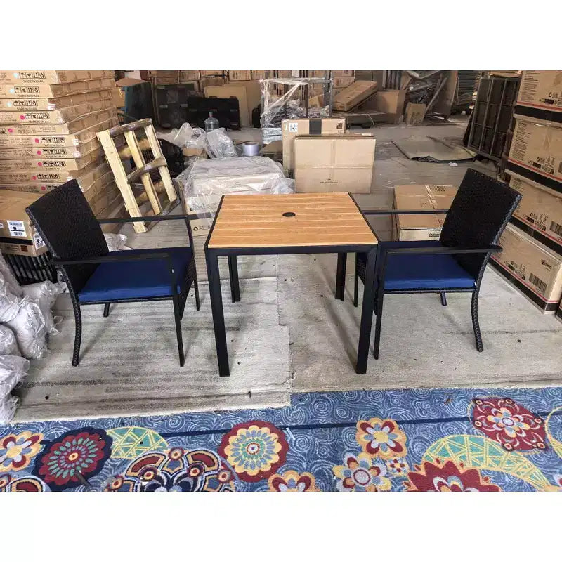 Set da pranzo per patio esterno