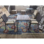 Set da pranzo per patio esterno