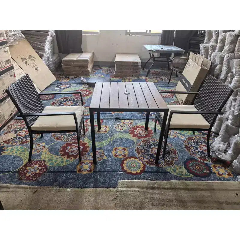 Set da pranzo per patio esterno