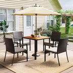 Set da pranzo per patio esterno