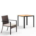 Set da pranzo per patio esterno