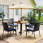 Set da pranzo per patio esterno