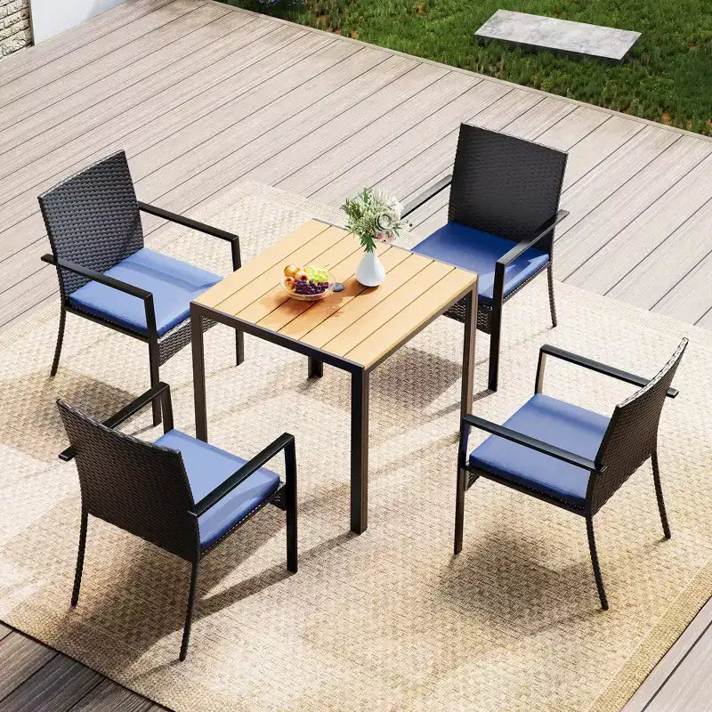 Set da pranzo per patio esterno