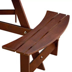 Table de pique-nique ronde Whisen d'extérieur pour 8 personnes, ensemble table et bancs d'extérieur, ensembles de salle à manger de patio avec 4 bancs intégrés, trou pour parasol