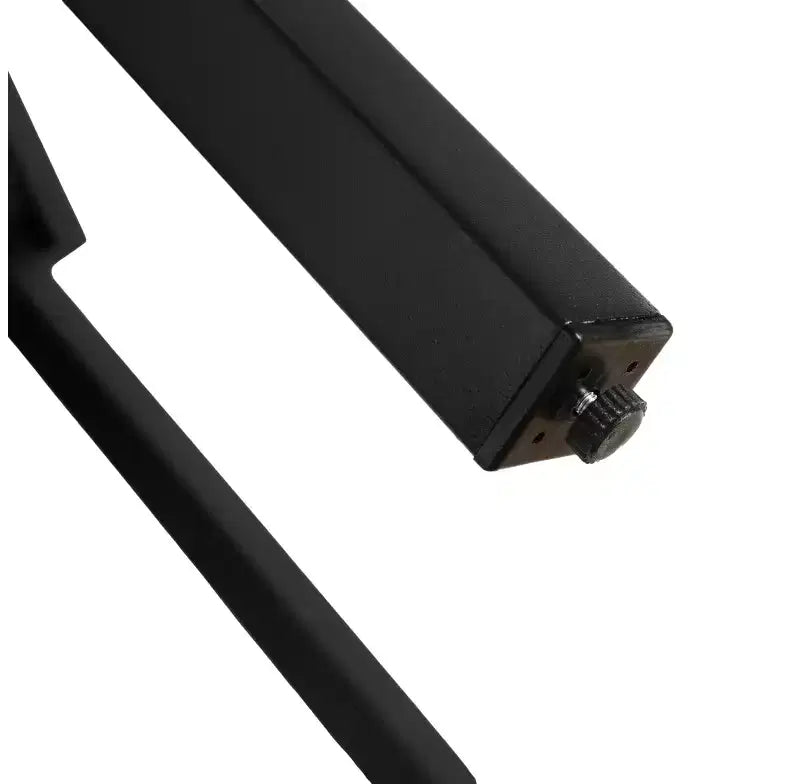 Tavolo e sedie da esterno in vimini a 5 pezzi Whisen, set tavolo e sedie da pranzo per patio con piano del tavolo quadrato in acciaio
