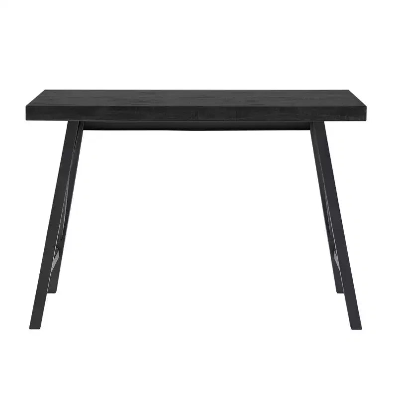 Scrivania rustica a X - Nera