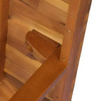 Christopher Knight Home Brigitte Set da pranzo da esterno 7 pezzi in vimini rustico e legno di acacia