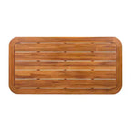 Christopher Knight Home Petronela Patio Rustico da Giardino 7 Pezzi in Legno di Acacia e Rattan