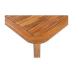 Christopher Knight Home Petronela Patio Rustico da Giardino 7 Pezzi in Legno di Acacia e Rattan