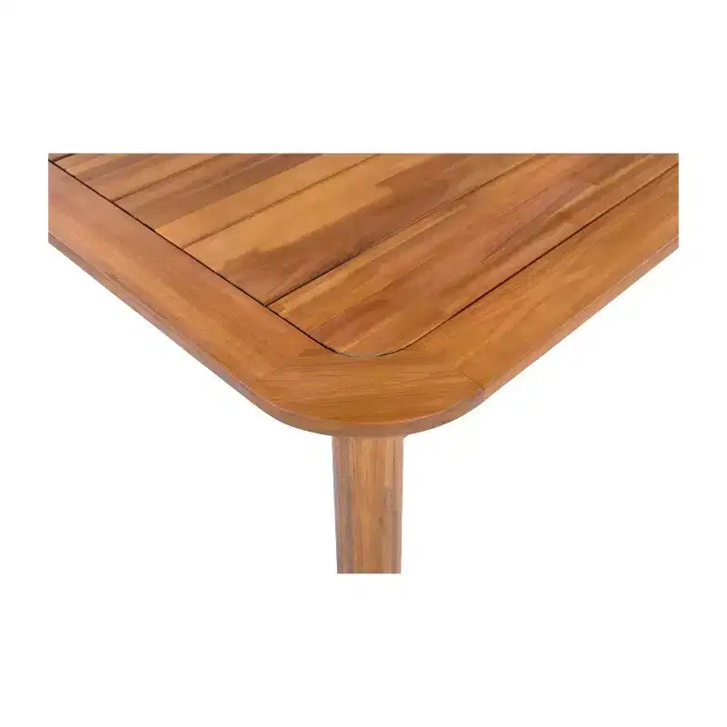 Christopher Knight Home Petronela Patio Rustico da Giardino 7 Pezzi in Legno di Acacia e Rattan