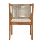 Christopher Knight Home Petronela Patio Rustico da Giardino 7 Pezzi in Legno di Acacia e Rattan