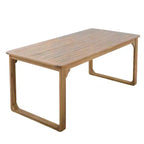 Christopher Knight Home Calvin Set da Pranzo Moderno da Esterno a 5 Pezzi in Legno di Acacia con 4 Sedie Girevoli e Tavolo