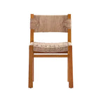 Christopher Knight Home Fra Set da Pranzo 5 Pezzi in Legno di Acacia con Design Intrecciato e a Doghe