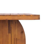 Christopher Knight Home Antonella, set da pranzo in 7 pezzi, in legno di acacia con design a doghe e in vimini