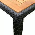 GDFStudio Edie set da pranzo da esterni moderno in legno di acacia e metallo, 5 pezzi con 4 sedie