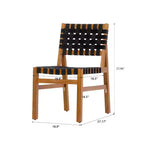 Christopher Knight Home Ratchanon Set da pranzo moderno da esterno da 7 pezzi in legno di acacia con corda intrecciata in PE e tavolo a doghe