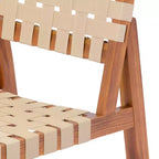 Christopher Knight Home Ratchanon Set da pranzo moderno da esterno da 7 pezzi in legno di acacia con corda intrecciata in PE e tavolo a doghe