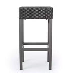 Christopher Knight Home Toronto Set da Bar da Esterno Tradizionale in Rattan, 3 Pezzi