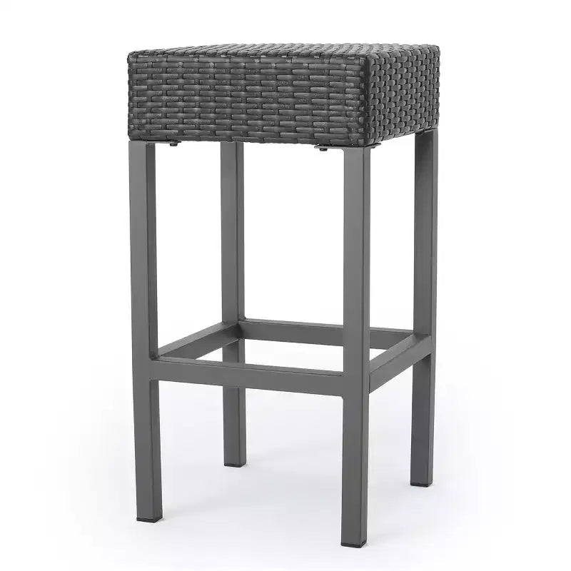 Christopher Knight Home Toronto Set da Bar da Esterno Tradizionale in Rattan, 3 Pezzi