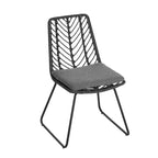 Christopher Knight Home Freya Ensemble de salle à manger d'extérieur moderne 7 pièces en métal avec table ovale et rotin synthétique