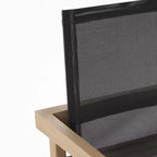 Set da pranzo da esterno Christopher Knight Home Sofia in 7 pezzi in legno di acacia rustico con sedie in rete