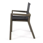 Set da pranzo da esterno Christopher Knight Home Sofia in 7 pezzi in legno di acacia rustico con sedie in rete