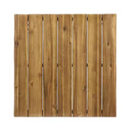 Set da pranzo da esterno a 5 pezzi Christopher Knight Home Camille Boho in legno di acacia e rattan con cuscini