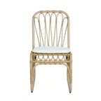 Set da pranzo da esterno a 5 pezzi Christopher Knight Home Camille Boho in legno di acacia e rattan con cuscini